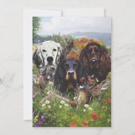 セッターズファミリ 招待状