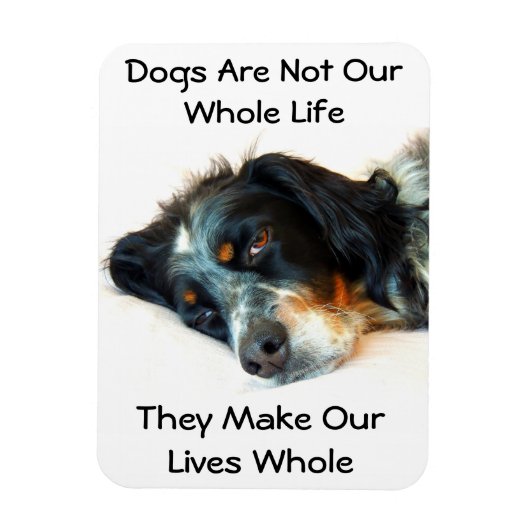 セッターラブフォトマグネット マグネット (縦)