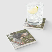 セッター愛 ストーンコースター (横)