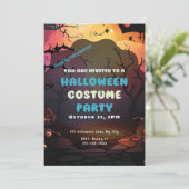 セッティングサンこうもりカボピンハロウィーン 招待状 (スタンド正面)