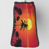 セッティングサンレッドトロピックスパームビーチ ゴルフヘッドカバー (回転90)