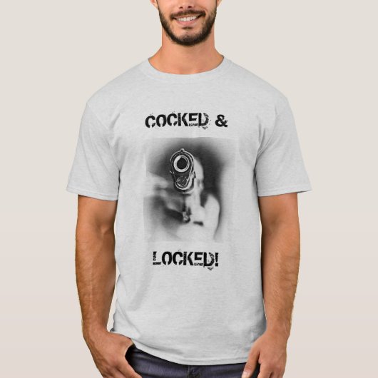 セットされる及び締められる Tシャツ (正面)