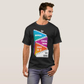 セットゴールそれらを押し潰すやる気を起こさせることわざ Tシャツ (正面フル)