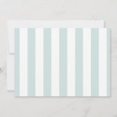 セットセイルボートブルー航海のボーイ誕生日 招待状 (裏面)