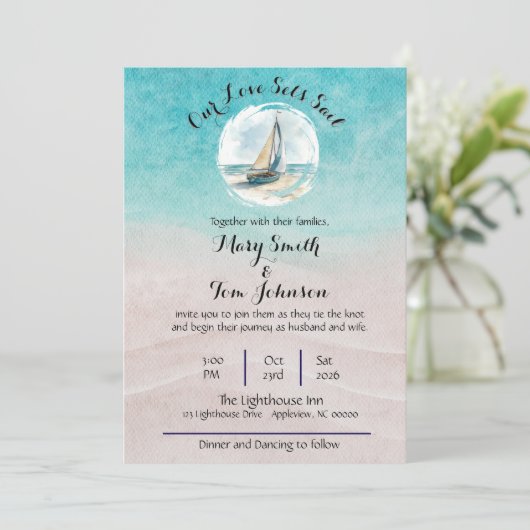 セットセール結婚式招待状 招待状 (スタンド正面)