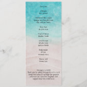 セットセール結婚式 プログラム (裏面)