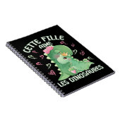 セットフィレAIME LES恐竜 ノートブック (右側)