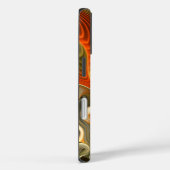 セットフェーザー抽象芸術オレンジフレイムス Case-Mate iPhoneケース (裏面 / 右)