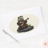 セットプレイヤー 楕円形シール (封筒)