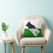 セットムア沼ポピュレースバッジスローピルのバーロニー クッション (椅子)