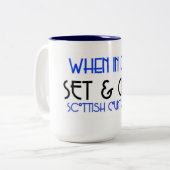 セット及び十字 ツートーンマグカップ (正面左)