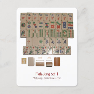 セット1 – 説明カード 招待状