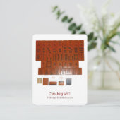 セット2 – 説明カード 招待状 (スタンド正面)