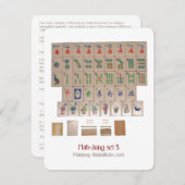 セット5 – 説明カード 招待状 (正面/裏面)