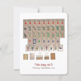 セット5 – 説明カード 招待状