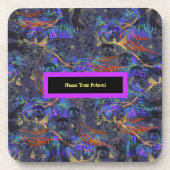 セット6あなたの毒の名前 コースター (正面)