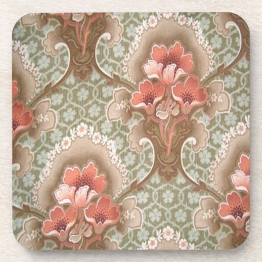 セット6つのアールヌーボーコースター コースター (正面)