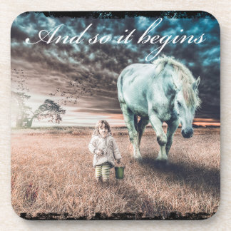 セット6コースター（馬を使用） コースター