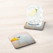 セット6ホワイトイーグルコースターセット、バードスケッチ コースター (右側)