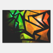 セット、グランジ紙、古い紙 ラッピングペーパーシート (正面2)