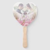 セット・ド・アバニコス・パラ・ボダ・コン・フローレス・イ・ブリロ ハンドファン (正面)