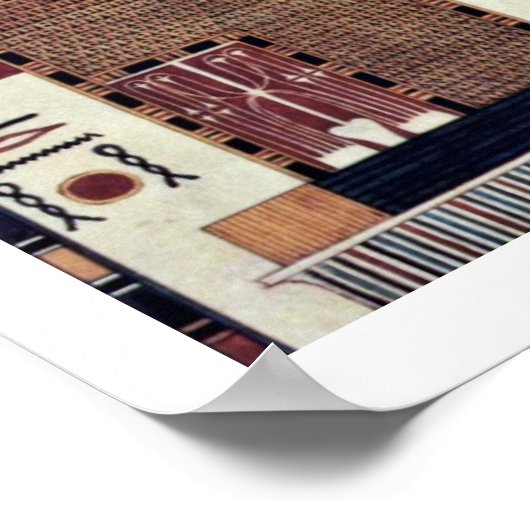 セティの墓から絵画の壁のコピー ポスター (角)