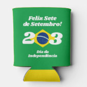 セテデセテンブロ独立記念日ブラジル国旗 缶クーラー (裏面)