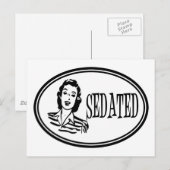 セデイトレトロ主婦 ポストカード (正面/裏面)