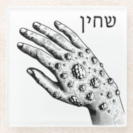 セデルの疫病を食べる ガラスコースター