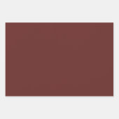 セトン狩りモダンオリジナルスコティッシュタータンチェックラップ ラッピングペーパーシート (正面3)