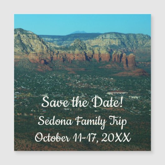 セドナとコーヒーポットの岩の上から (正面)