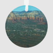 セドナとコーヒーポットの岩の上から オーナメント (裏面)