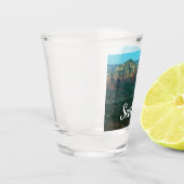 セドナとコーヒーポットの岩の上から ショットグラス (左)