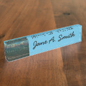 セドナとコーヒーポットの岩の上から デスクネームプレート (側面)