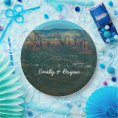 セドナとコーヒーポットの岩の上から ペーパープレート (パーティー)