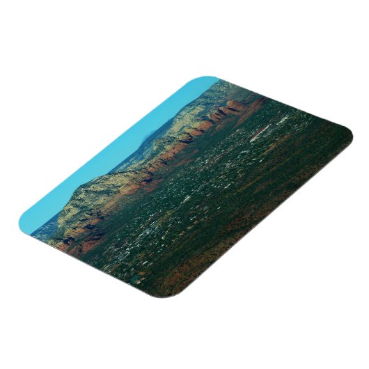 セドナとコーヒーポットの岩の上から マグネット (左側)