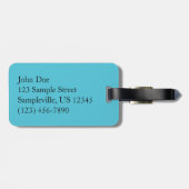 セドナとコーヒーポットの岩の上から ラゲッジタグ (裏面横)