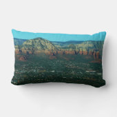 セドナとコーヒーポットの岩の上から ランバークッション (裏面)