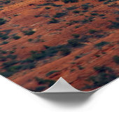 セドナのコーヒーポットロック3774 ポスター (角)