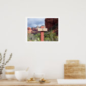 セドナのトレイルの終わりポスター ポスター (キッチン)