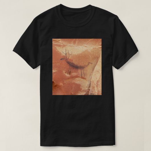セドナのピクトグラム「マジック・バック」自然芸術美 Tシャツ (デザイン正面)