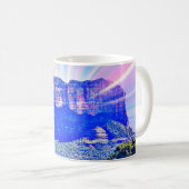 セドナの渦のコーヒー・マグ コーヒーマグカップ (正面右)