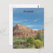 セドナの赤岩 ポストカード (正面/裏面)