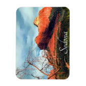 セドナの風光明媚な赤い岩 マグネット (縦)