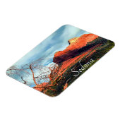 セドナの風光明媚な赤い岩 マグネット (左側)