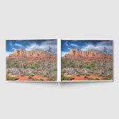 セドナアリゾナの赤い岩風景 ゲストブック (全面)