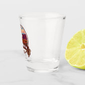 セドナアリゾナカラフルトラベルバッジ ショットグラス (右)