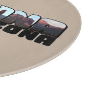 セドナアリゾナビックレター – マウンテンビュー カッティングボード (角)