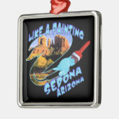 セドナアリゾナペンダントオーナメント メタルオーナメント (左)