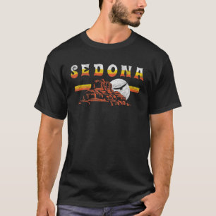 セドナアリゾナヴィンテージ動揺してベルロックハイキング Tシャツ